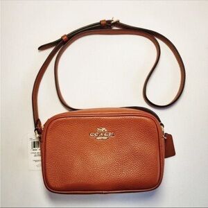 Coach Brown Leather Crossbody Bag